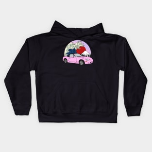 Pink NB Roadster Kids Hoodie